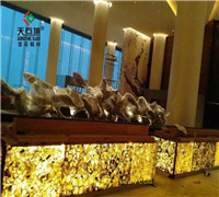 TSC-Y7天然水晶会所前台